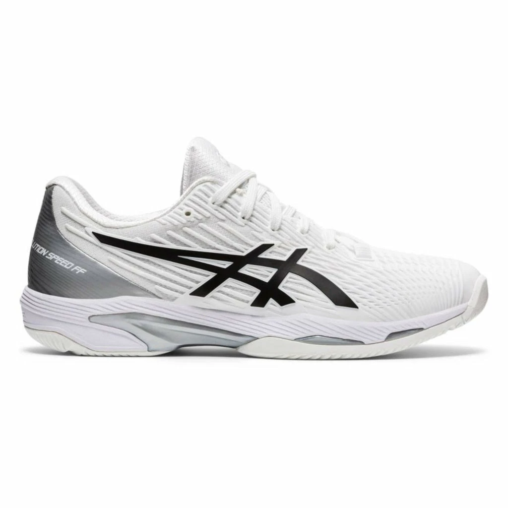 Asics Solution Speed FF 2 Men's Tennis Shoe (White/Black) 3 Asics Solution Speed FF 2 Men's Tennis Shoe (White/Black)