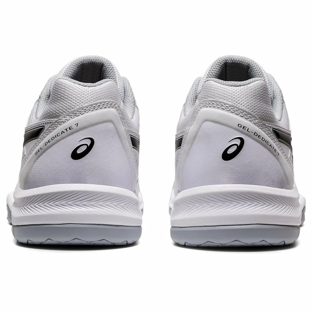 Asics Gel Dedicate 7 Men's Tennis Shoe (White/Black) 6 Asics Gel Dedicate 7 Men's Tennis Shoe (White/Black) - Image 4
