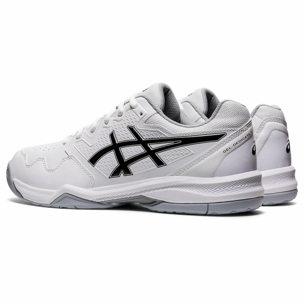 Asics Gel Dedicate 7 Men's Tennis Shoe (White/Black) 7 Asics Gel Dedicate 7 Men's Tennis Shoe (White/Black) - Image 5
