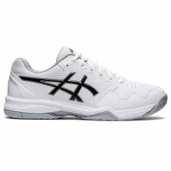 Asics Gel Dedicate 7 Men's Tennis Shoe (White/Black)