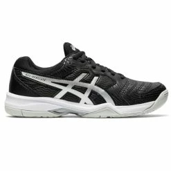 Asics Gel Dedicate 6 Women's Tennis Shoe (Black/White)