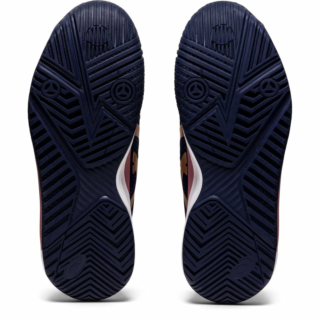 Asics Gel Resolution 8 Women's Tennis Shoe (Peacoat/Rose Gold) - Image 3