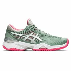 Asics Court FF 2 Women's Tennis Shoe (Slate Grey/White)