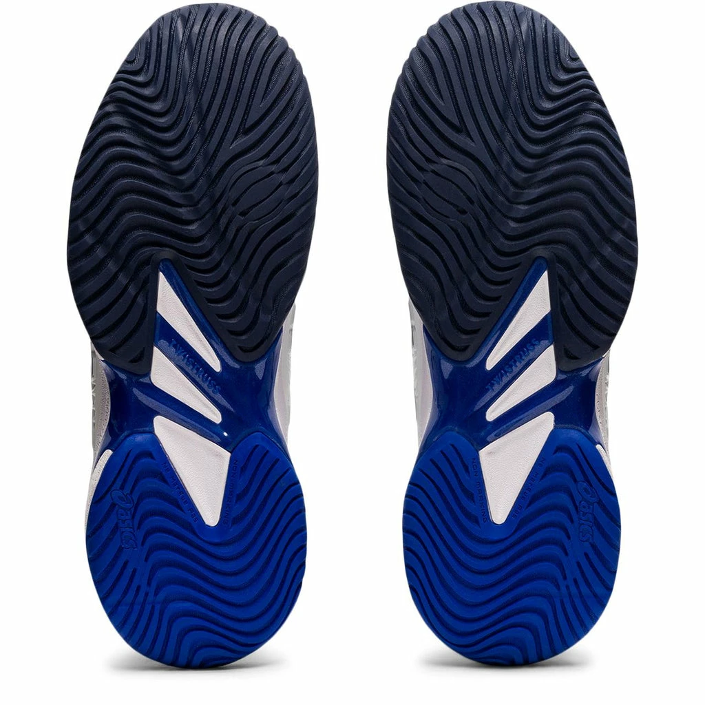 Asics Court FF 2 Women's Tennis Shoe (White/Blue) 5 Asics Court FF 2 Women's Tennis Shoe (White/Blue) - Image 3