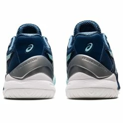 Alternative view of Asics Gel Resolution 8 (D) Wide Women's Tennis Shoe (Light Indigo/Clear Blue)