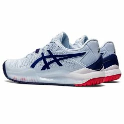 Asics Gel Resolution 8 Wide Women's Tennis Shoe (Soft Sky/Dive Blue) -Adidas Shop 1042A097 407 SB FL GLB PNG 1280x1280 JPG 1024x1024