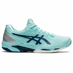 Asics Solution Speed FF 2 Women's Tennis Shoe (Clear Blue/Light Indigo)
