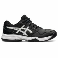Asics Gel Dedicate 7 Women's Tennis Shoe (Black/White)