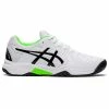 Asics Gel Resolution 8 GS Junior Tennis Shoe (White/Green Gecko) 2 Asics Gel Resolution 8 GS Junior Tennis Shoe (White/Green Gecko) -Adidas Shop 1044A018 105 SR RT GLB 1024x1024