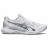 Asics Gel Tactic Women's Indoor Court Shoe (White/Silver) 1 Asics Gel Tactic Women's Indoor Court Shoe (White/Silver) -Adidas Shop 1072A070 101 SR RT GLB PNG 1280x1280 JPG 1024x1024