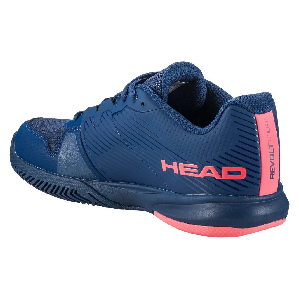 Head Revolt Court Women's Tennis Shoe (Navy/Pink) 4 Head Revolt Court Women's Tennis Shoe (Navy/Pink) - Image 2