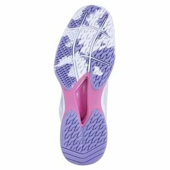 Babolat Jet Tere AC Women's Tennis Shoe (White/Purple) 9 Babolat Jet Tere AC Women's Tennis Shoe (White/Purple) -Adidas Shop 31S23651 JET TERE ALL COURT WOMEN 1074 5 Sole 1024x1024