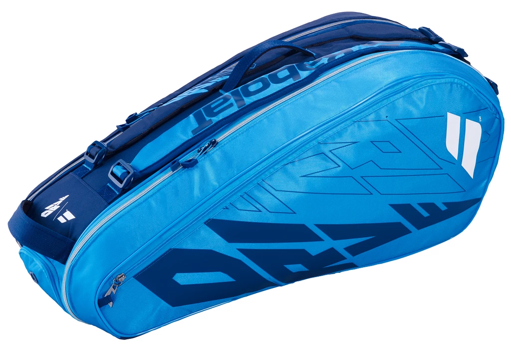 Babolat Pure Drive 6 Pack Racquet Bag (Blue/Navy) 3 Babolat Pure Drive 6 Pack Racquet Bag (Blue/Navy)