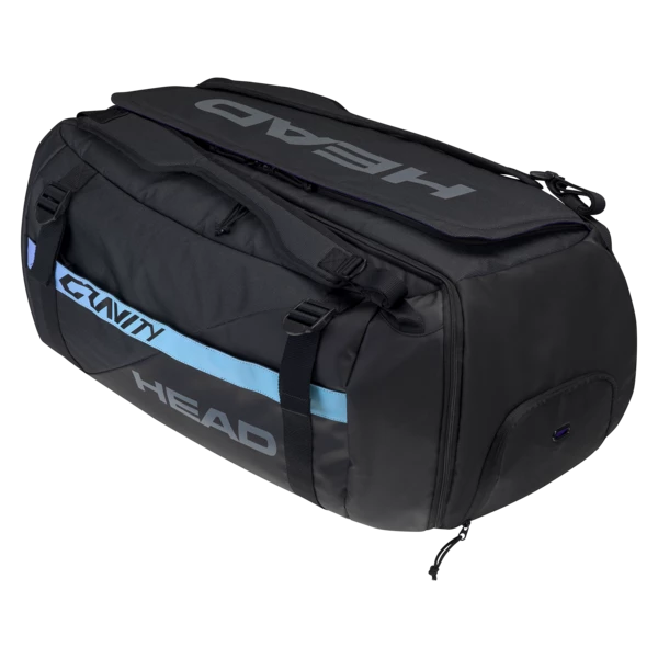 Head R-PET Gravity Duffel 12 Pack Racquet Bag (Black) 3 Head R-PET Gravity Duffel 12 Pack Racquet Bag (Black)