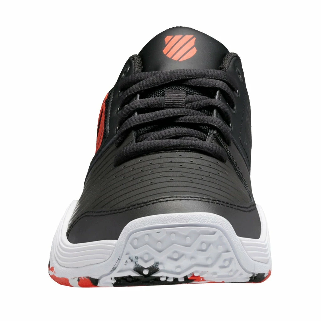 K-Swiss Court Express OMNI Junior Tennis Shoe (Black/White/Orange) 7 K-Swiss Court Express OMNI Junior Tennis Shoe (Black/White/Orange) - Image 5