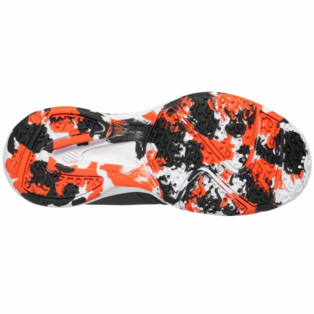 K-Swiss Court Express OMNI Junior Tennis Shoe (Black/White/Orange) 5 K-Swiss Court Express OMNI Junior Tennis Shoe (Black/White/Orange) - Image 3