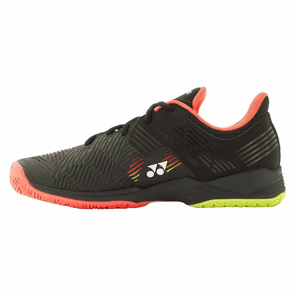Yonex Power Cushion Sonicage 2 Men's Tennis Shoe (Black/Yellow) 6 Yonex Power Cushion Sonicage 2 Men's Tennis Shoe (Black/Yellow) - Image 4