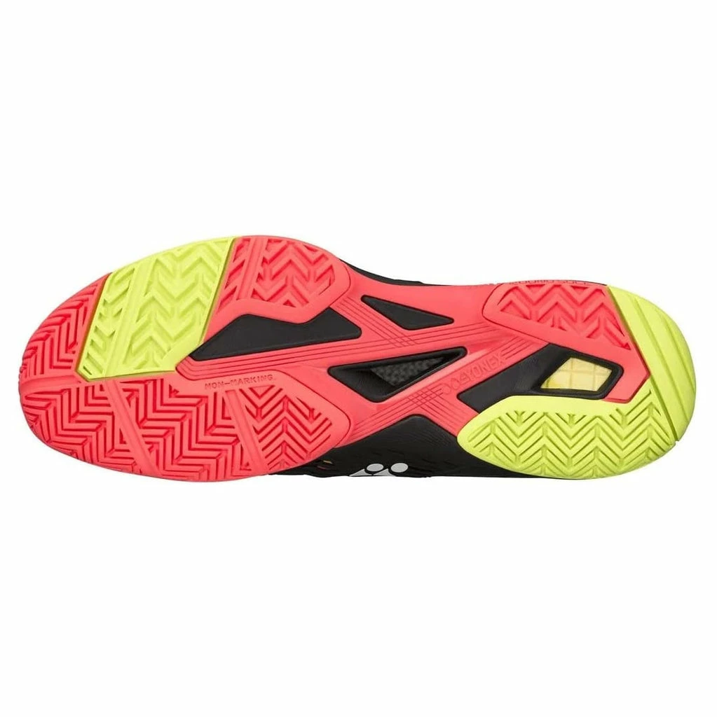 Yonex Power Cushion Sonicage 2 Men's Tennis Shoe (Black/Yellow) 4 Yonex Power Cushion Sonicage 2 Men's Tennis Shoe (Black/Yellow) - Image 2