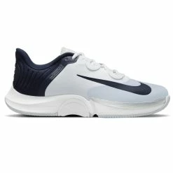 Nike Air Zoom GP Turbo Men's Tennis Shoe (Platinum/Obsidian)