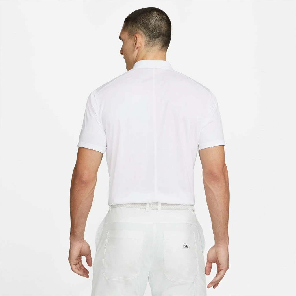 Nike Men's Dri-FIT Polo (White) 4 Nike Men's Dri-FIT Polo (White) - Image 2