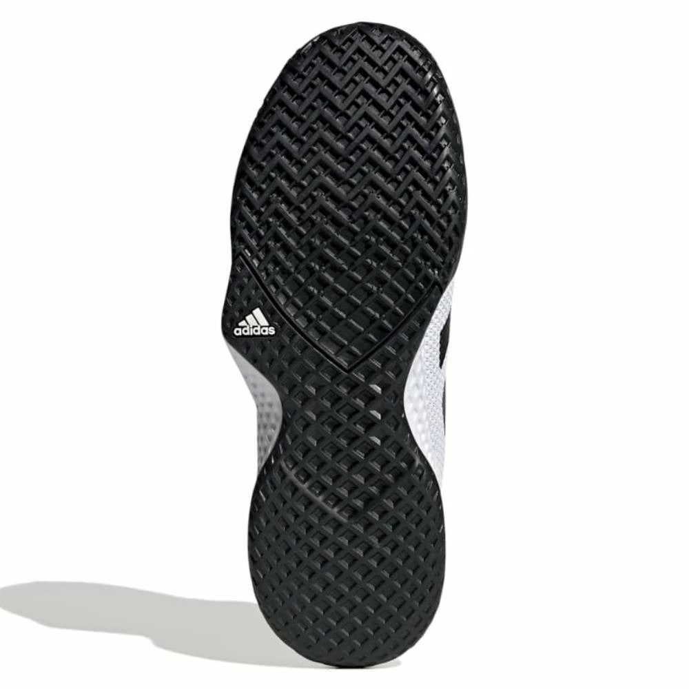 Adidas CourtFlash Men's Tennis Shoe (White/Black) 8 Adidas CourtFlash Men's Tennis Shoe (White/Black) - Image 6