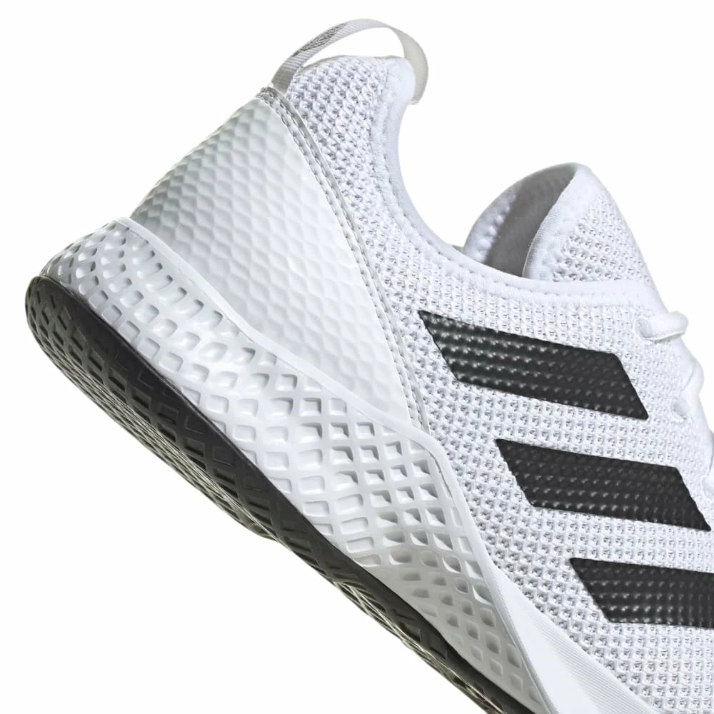 Adidas CourtFlash Men's Tennis Shoe (White/Black) 6 Adidas CourtFlash Men's Tennis Shoe (White/Black) - Image 4