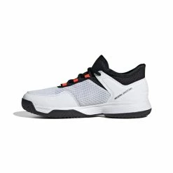 Alternative view of Adidas Ubersonic 4 Junior Tennis Shoe (White/Black/Red)