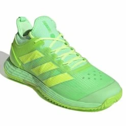 Adidas Adizero Ubersonic 4 Men's Tennis Shoe (Beam Green/Signal Green) 12 Adidas Adizero Ubersonic 4 Men's Tennis Shoe (Beam Green/Signal Green) -Adidas Shop GW6793 6 FOOTWEAR Photography FrontLateralTopView white 1024x1024