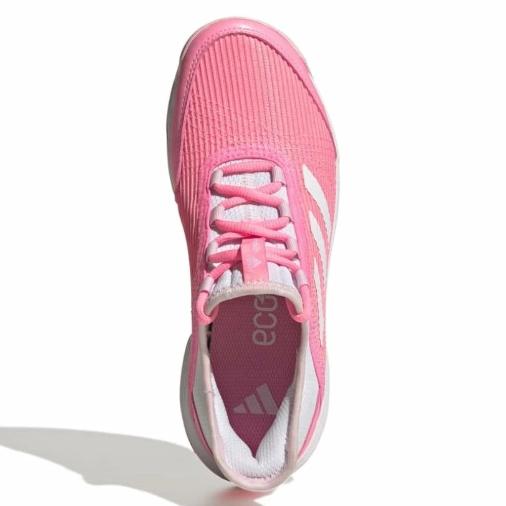 Adidas Adizero Club Junior Tennis Shoe (Pink/White) - Image 4