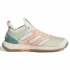 Adidas Adizero Ubersonic 4 Parley Women's Tennis Shoes (White/Beam Orange)