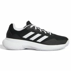 Adidas GameCourt 2 Women's Tennis Shoe (Black/White)