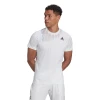 Adidas Men's Melbourne FreeLift Printed Top (White/Red) 2 Adidas Men's Melbourne FreeLift Printed Top (White/Red) -Adidas Shop HA3344 APP on model standard white 1024x1024