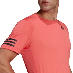 Adidas Men's 3 Stripes Club Top (Semi Turbo/Black) 12 Adidas Men's 3 Stripes Club Top (Semi Turbo/Black) -Adidas Shop HB9075 APP on model detail 1 white 1024x1024