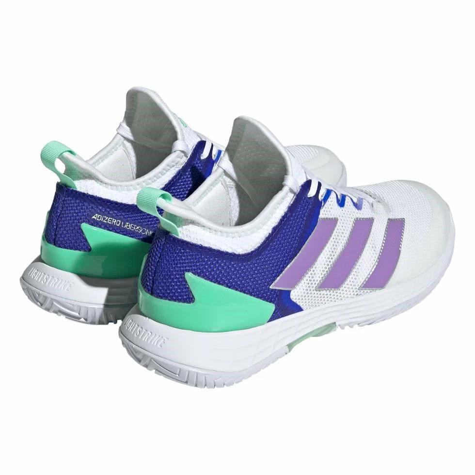 Adidas Adizero Ubersonic 4 Women's Tennis Shoe (White) 8 Adidas Adizero Ubersonic 4 Women's Tennis Shoe (White) - Image 6