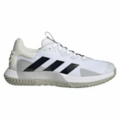 Adidas SoleMatch Control Men's Tennis Shoe (White/Black)