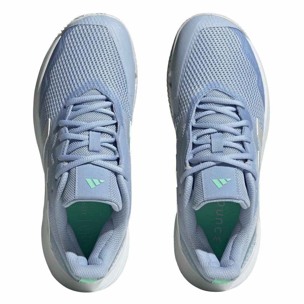 Adidas CourtJam Control Women's Tennis Shoe (Blue/White) 7 Adidas CourtJam Control Women's Tennis Shoe (Blue/White) - Image 5
