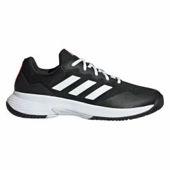 Adidas GameCourt 2 Men's Tennis Shoe (Black/White)