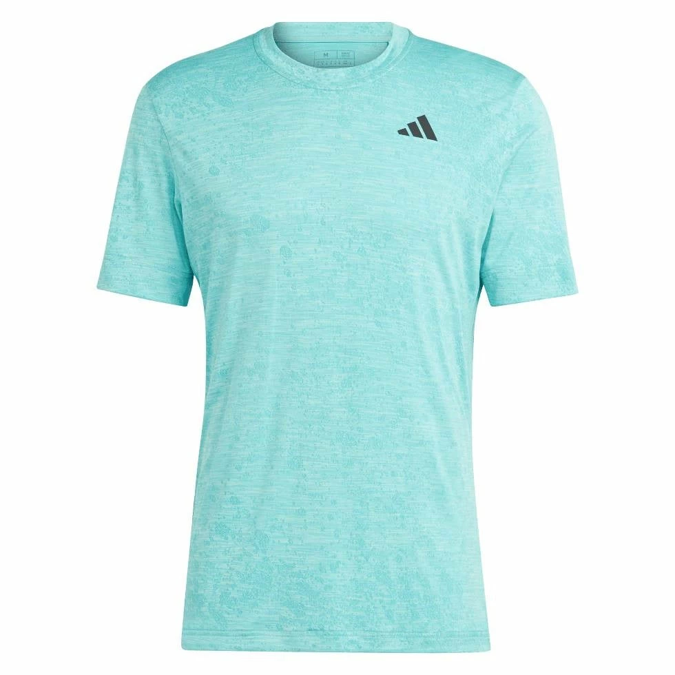 Adidas Men's FreeLift Printed Top (Blue) 5 Adidas Men's FreeLift Printed Top (Blue) - Image 3