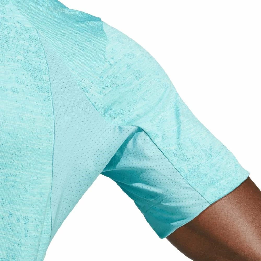 Adidas Men's FreeLift Printed Top (Blue) 6 Adidas Men's FreeLift Printed Top (Blue) - Image 4