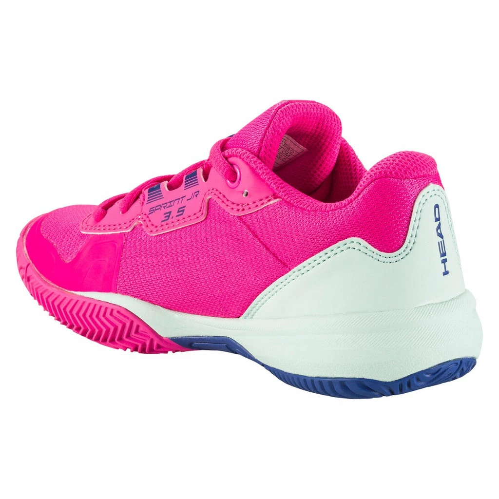 Head Sprint 3.5 Junior Tennis Shoe (Pink/Aqua) 5 Head Sprint 3.5 Junior Tennis Shoe (Pink/Aqua) - Image 3