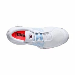 Alternative view of Wilson Kaos Swift Women's Tennis Shoe (White/Blue)