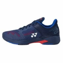 Yonex Power Cushion Sonicage 2 Wide Men's Tennis Shoe (Navy/Red) 9 Yonex Power Cushion Sonicage 2 Wide Men's Tennis Shoe (Navy/Red) -Adidas Shop Yonex sonicage2w 3 1024x1024