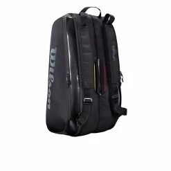 Wilson Pro Staff V13 Super Tour 9 Pack Racquet Bag (Black) -Adidas Shop bb6f0c3b5295082ff83c57057f1f8880657922ca WR8010601 2 SUPER TOUR PRO STAFF 9PK BL 1024x1024