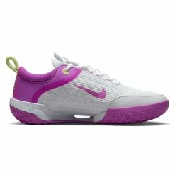 Nike Court Zoom NXT Women's Tennis Shoe (White/Pink)